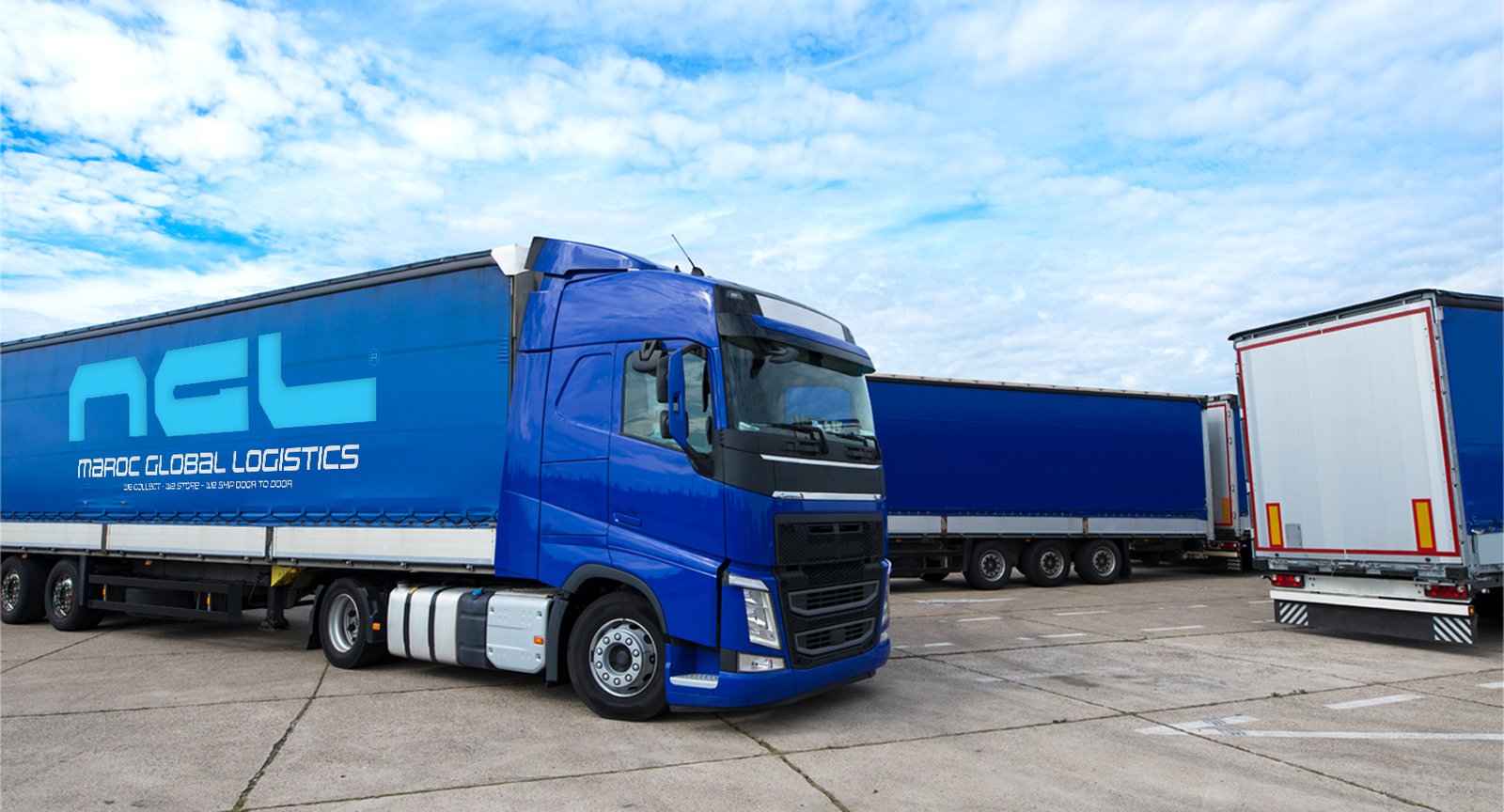 truck-vehicle-with-trailers-background